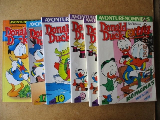 adv1904 donald duck extra omnibus, Eén stripboek, Ophalen, Gelezen