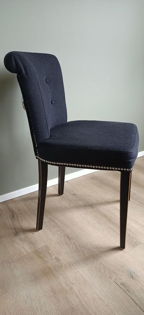 3x Eichholtz cashmere  eetkamer stoel Key Largo, Huis en Inrichting, Stoelen, Ophalen, Zo goed als nieuw, Drie