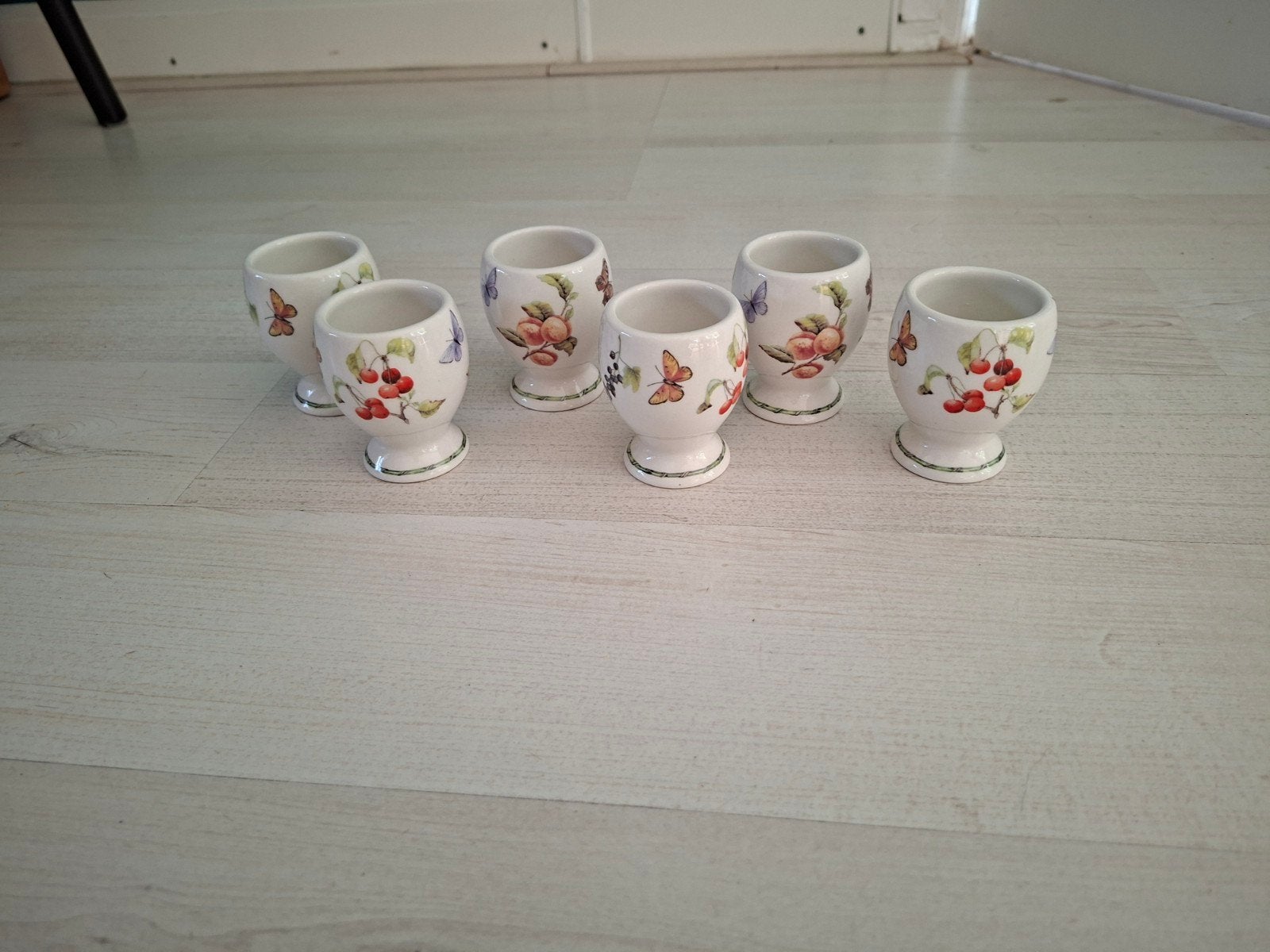 Set van 6 eierdopjes, Huis en Inrichting, Keuken | Servies, Ophalen, Overige typen, Nieuw, Overige stijlen