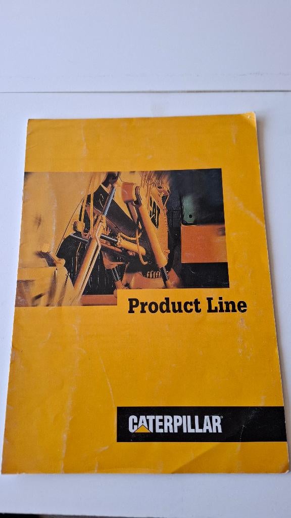 Caterpillar productie lijn folder, Boeken, Ophalen of Verzenden, Gelezen