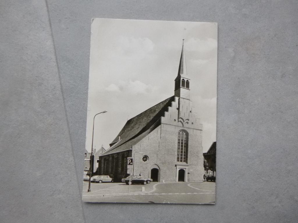 Dokkum, martinus kerk 14e eeuw/auto, Verzenden, 1980 tot heden, Ongelopen, Noord-Brabant