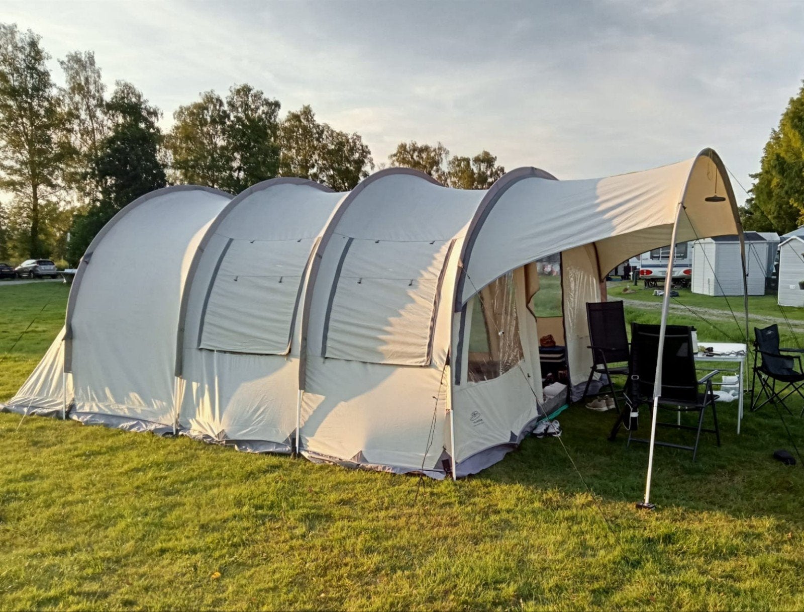 Bardani Tent - Ruime Gezinstent, Caravans en Kamperen, Tenten, Ophalen, Gebruikt, Tot en met 6