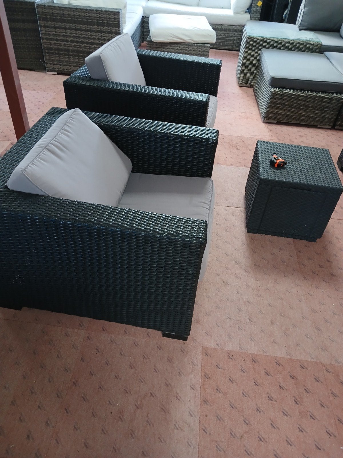 Loungeset tuinset, Tuin en Terras, Ophalen, Wicker