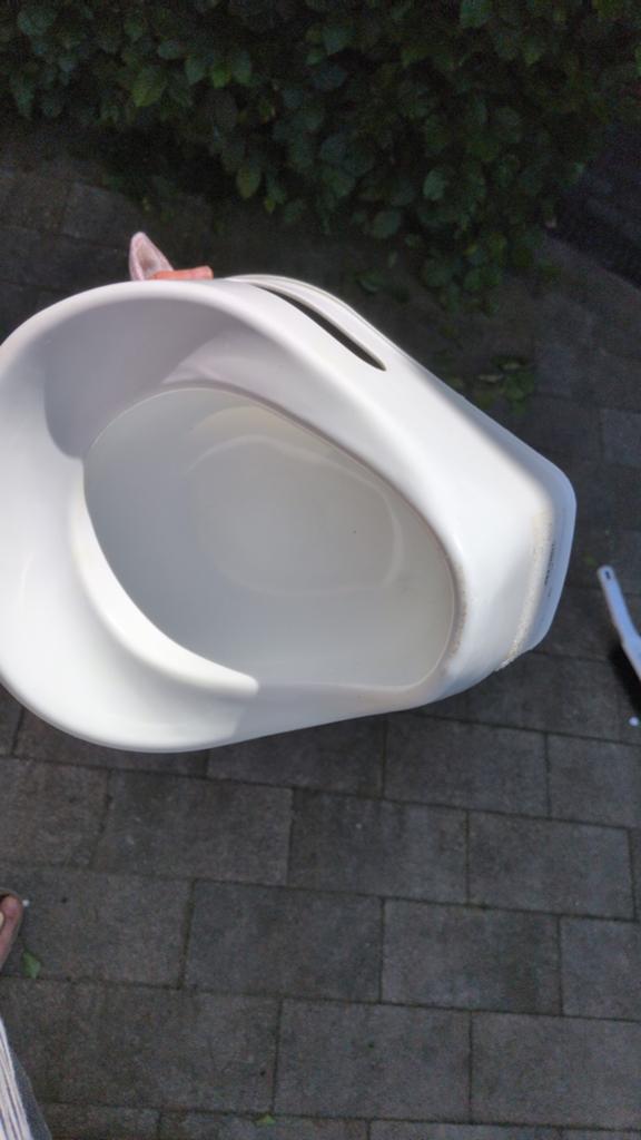 Hema potje, wit, gebruikt, Kinderen en Baby's, Ophalen of Verzenden, Gebruikt