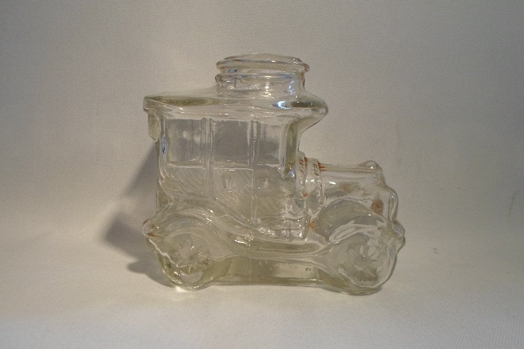 Antieke Spaarpot Glas Auto, Ophalen of Verzenden, Zo goed als nieuw, Overige materialen, Vervoermiddel