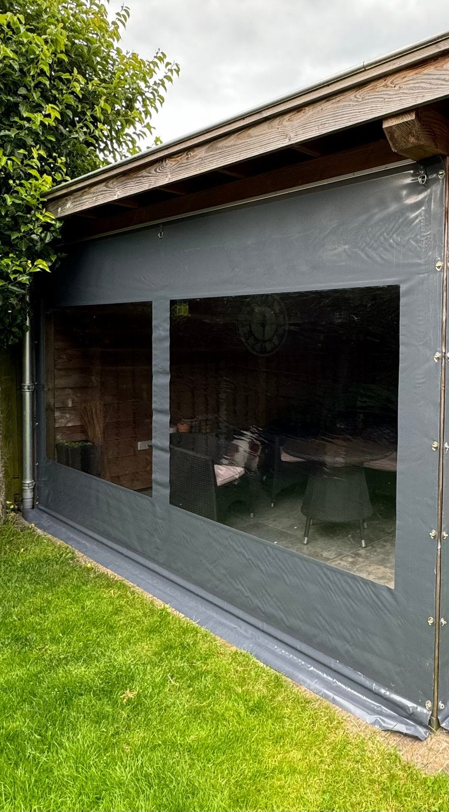 Veranda zeil, Ophalen of Verzenden, Zo goed als nieuw