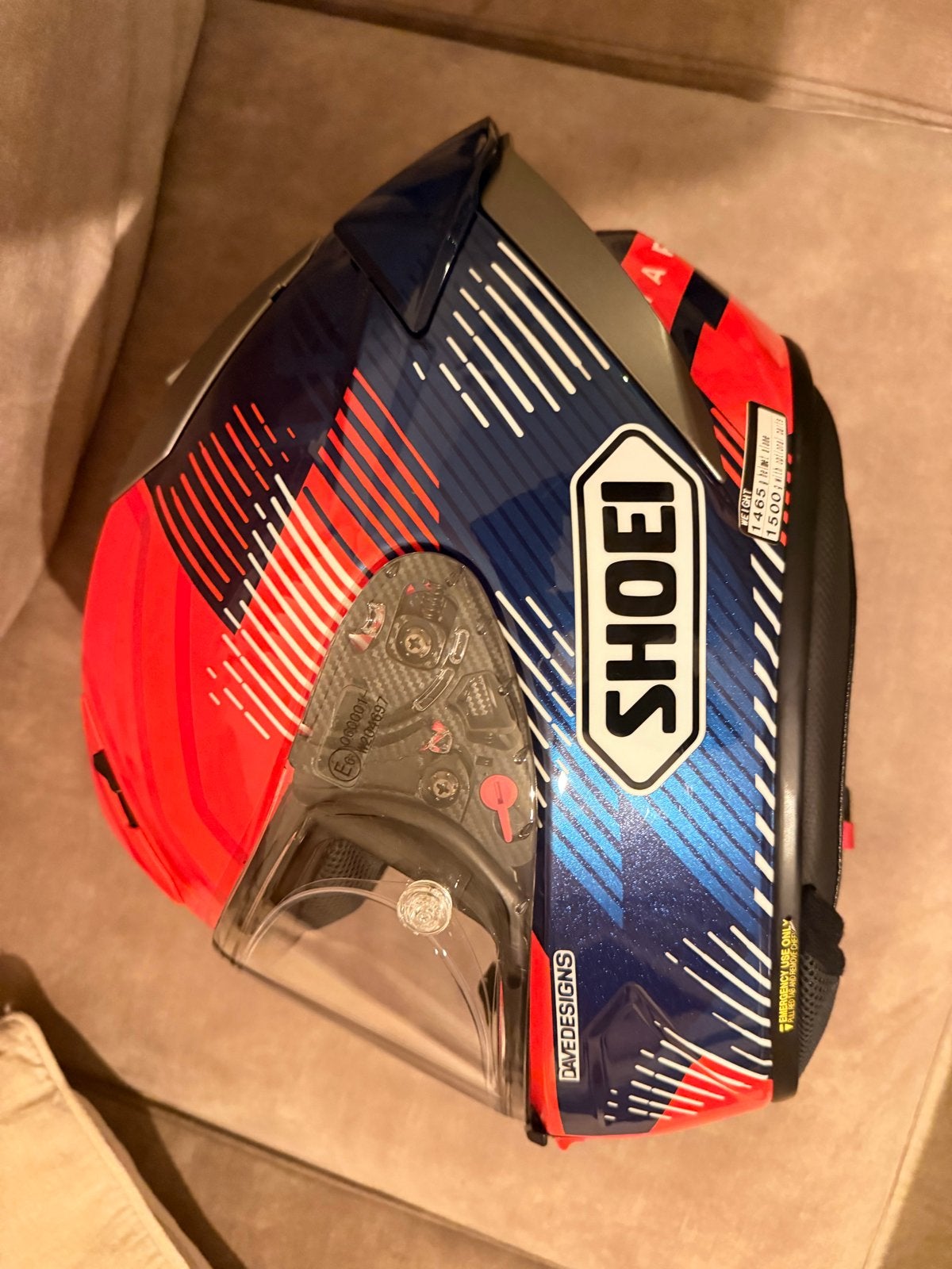 Shoei Integraalhelm - Marc Marquez (8) editie maat S, Heren, Ophalen of Verzenden, Integraalhelm, Shoei