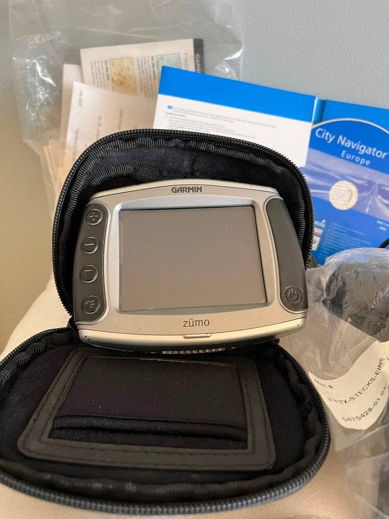 Garmin Zumo 550 Motor Navigatie, Motoren, Accessoires | Navigatiesystemen, Ophalen of Verzenden, Gebruikt