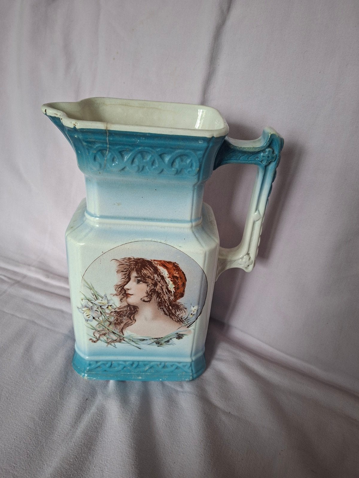 antieke kan # brocante, Ophalen of Verzenden
