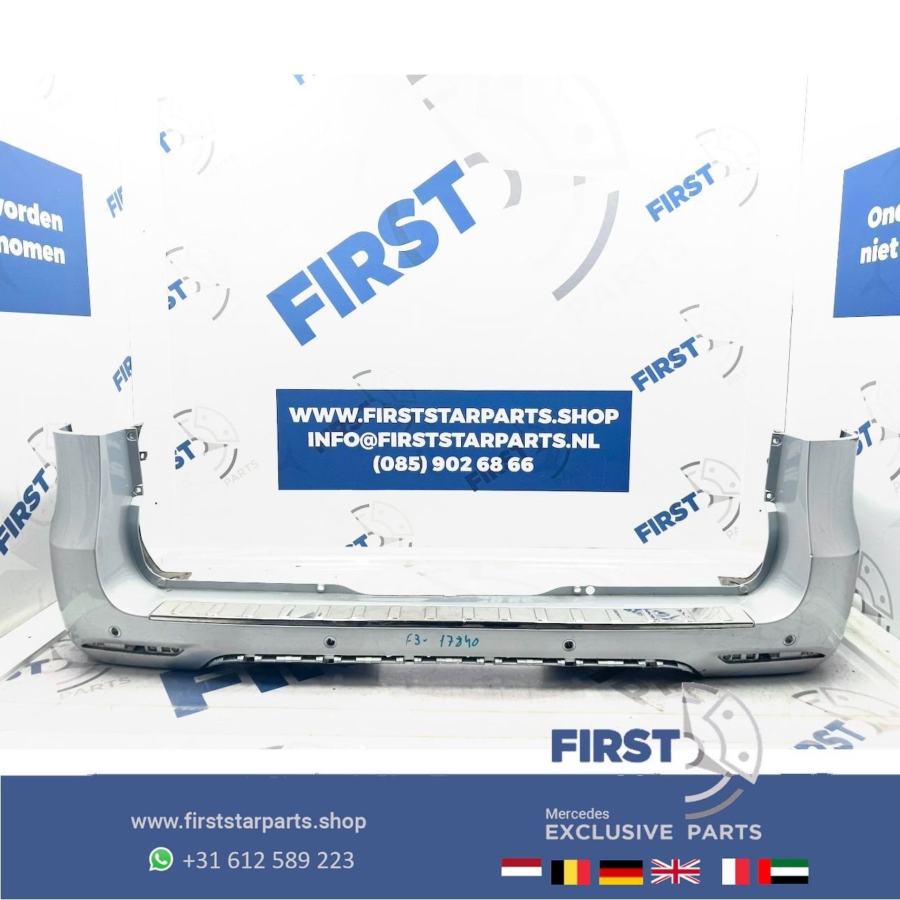 W447 BUMPER V KLASSE FACELIFT Mercedes VITO ACHTERBUMPER COM, Auto-onderdelen, Carrosserie en Plaatwerk, Bumper, Mercedes-Benz