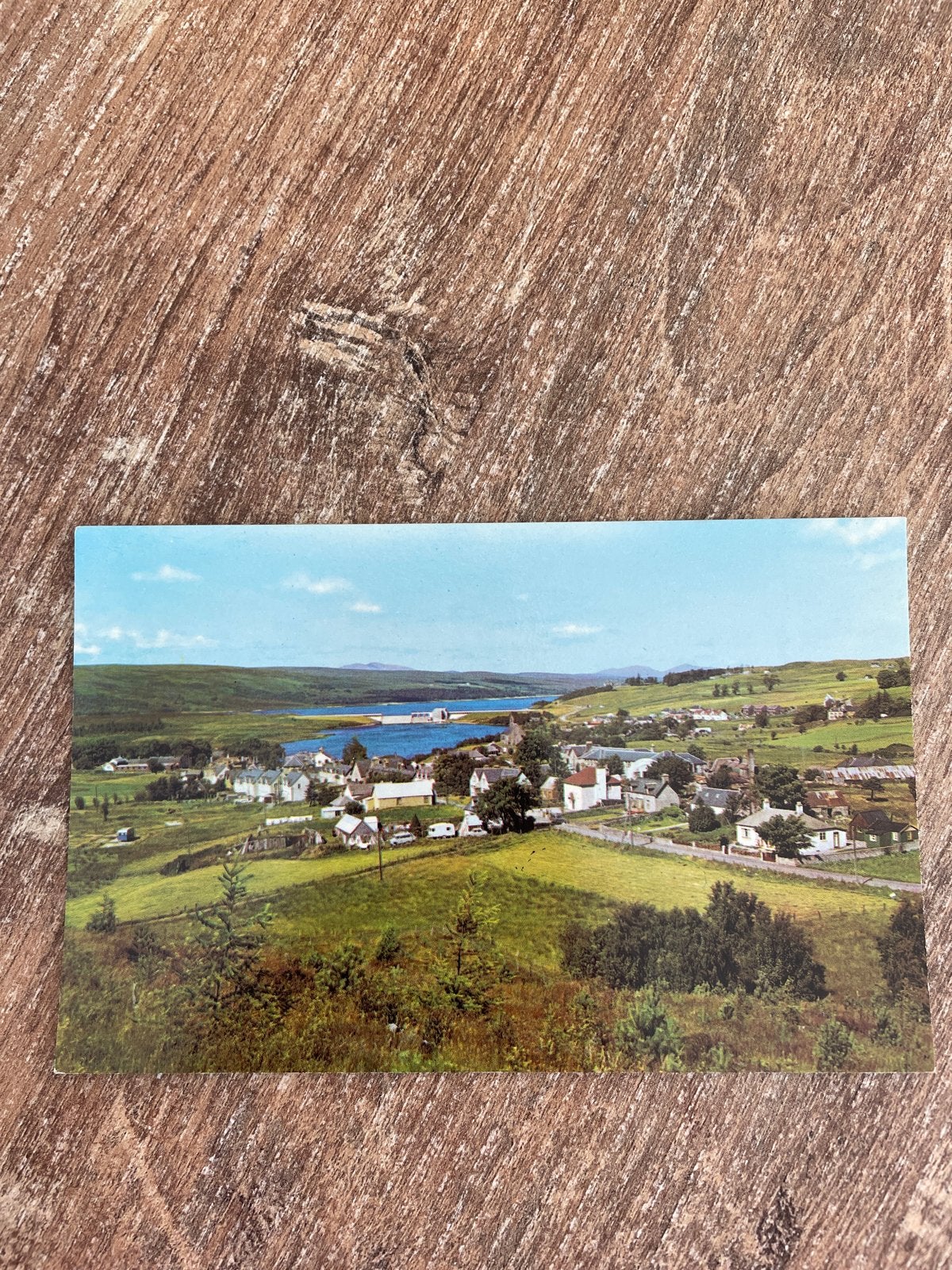 Ansichtkaart Lairg en Loch Shin, Sutherland (Schotland), Verzamelen, Ophalen of Verzenden, 1960 tot 1980, Ongelopen, Engeland
