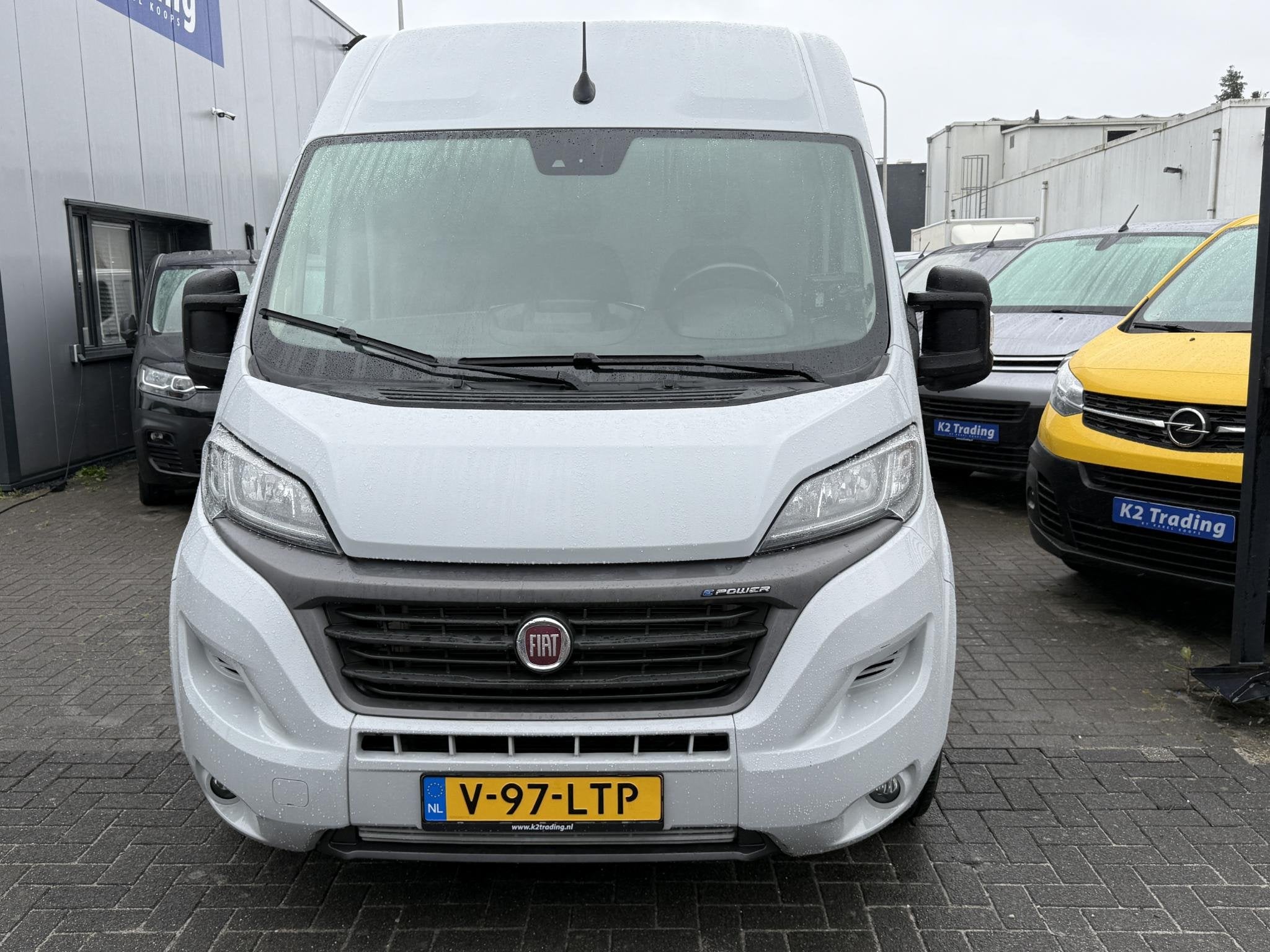 Fiat E-Ducato 3.5T L3H2 47 kWh SNELLAAD MOGELIJKHEID!, Stof, Gebruikt, Parkeersensor, 122 pk