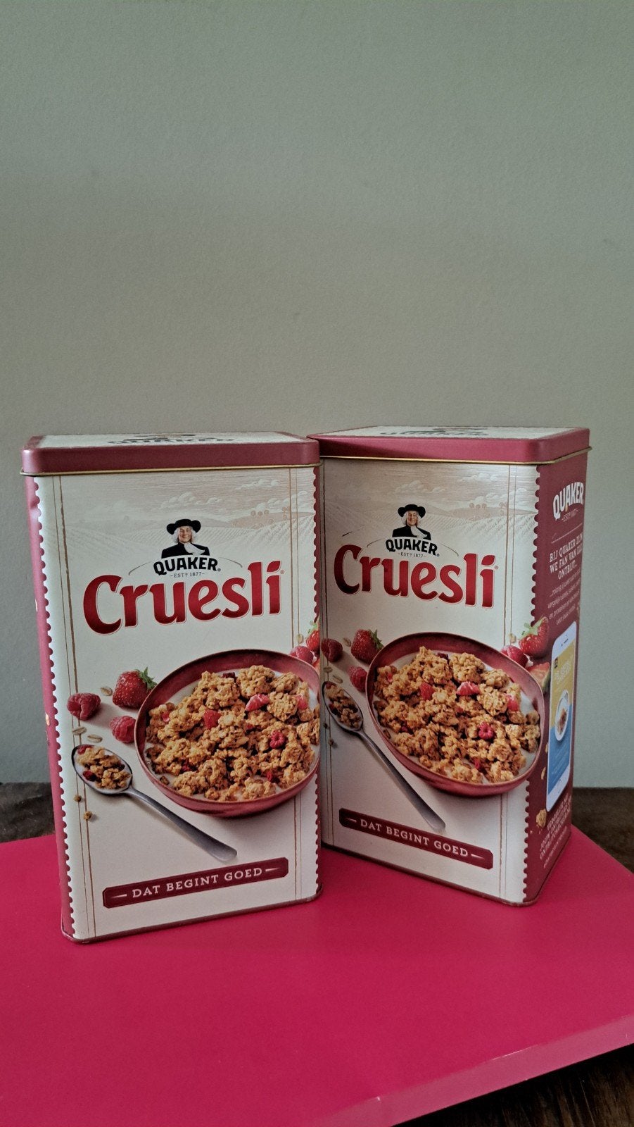 Cruesli blikken (2), Ophalen of Verzenden, Overige
