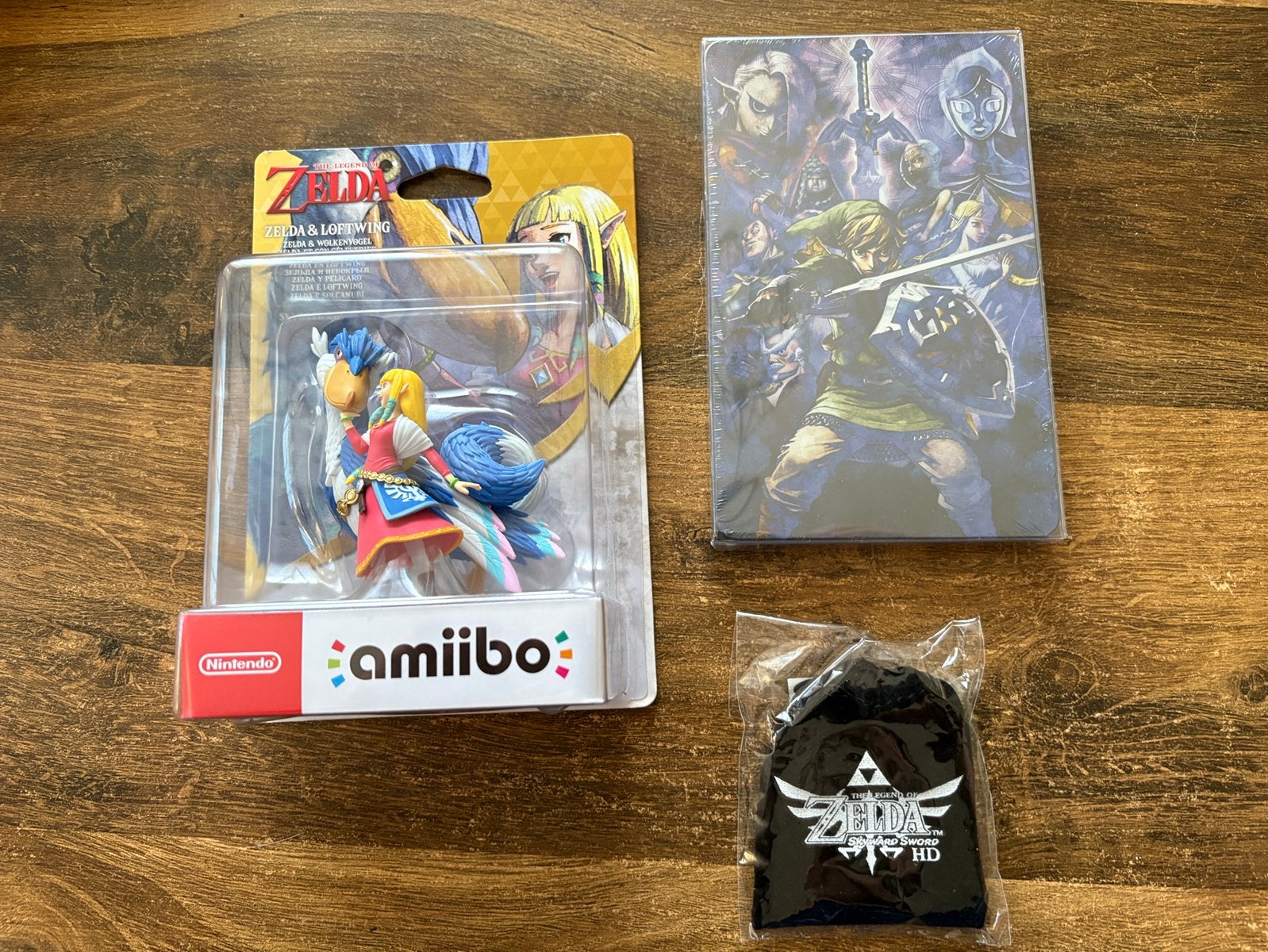 Zelda Skyward Sword HD Steelbook, Keyring en Amiibo, Avontuur en Actie, 1 speler, Ophalen of Verzenden, Zo goed als nieuw