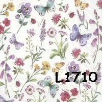 Servetten decoupage/bullet journal * Veldbloemen L1710, Hobby en Vrije tijd, Verzenden, Nieuw