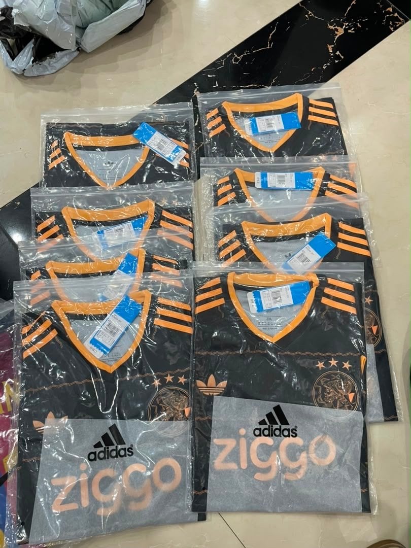 Adidas Ajax uitshirt 26/27 - Nieuw met labels, Zwart, Nieuw, Overige maten, Ophalen of Verzenden