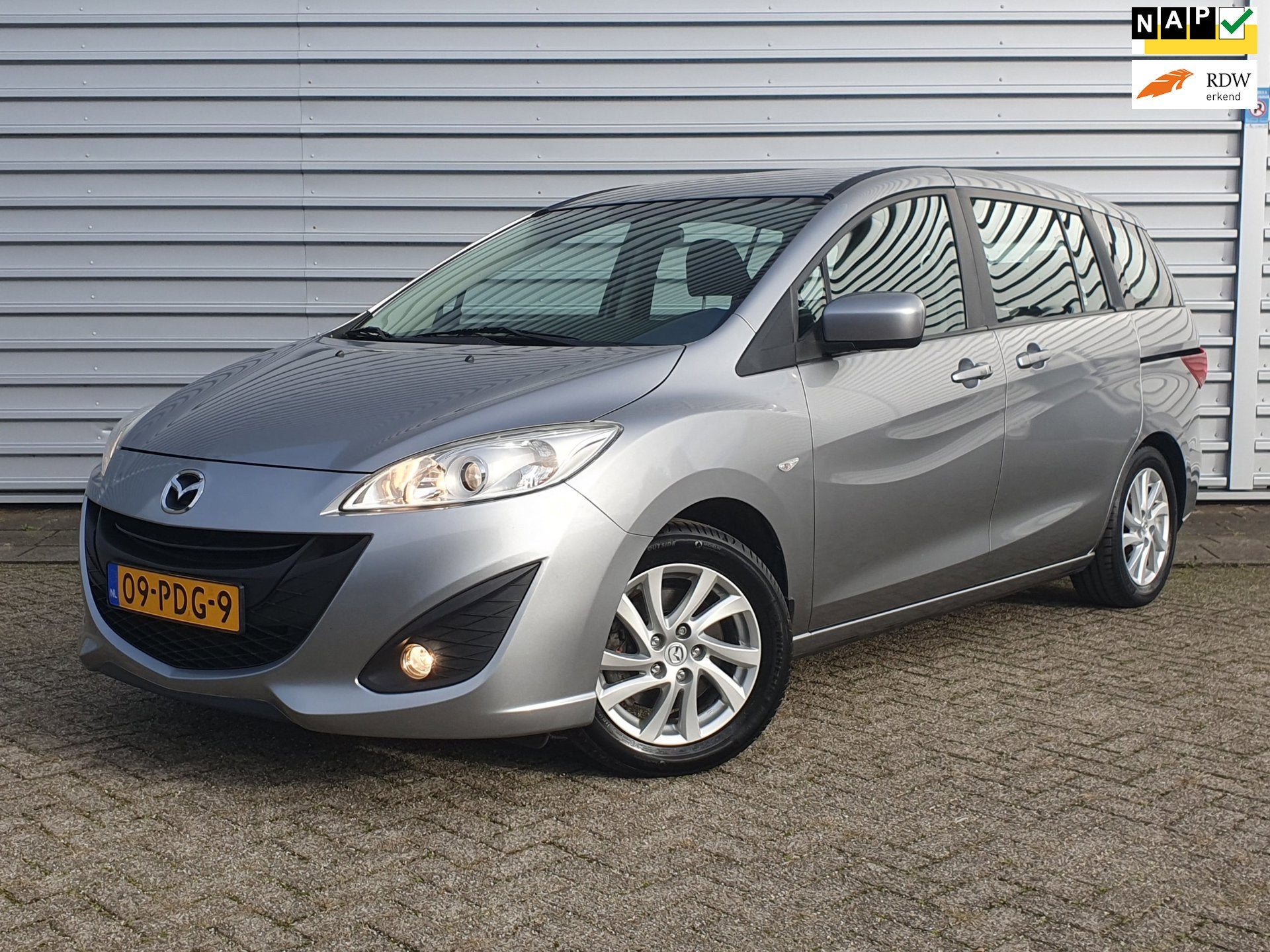 Mazda 5 1.8 TS Clima/LM/1e Eig/ 7 Persoons!, Auto's, Voorwielaandrijving, Stof, Gebruikt, 4 cilinders