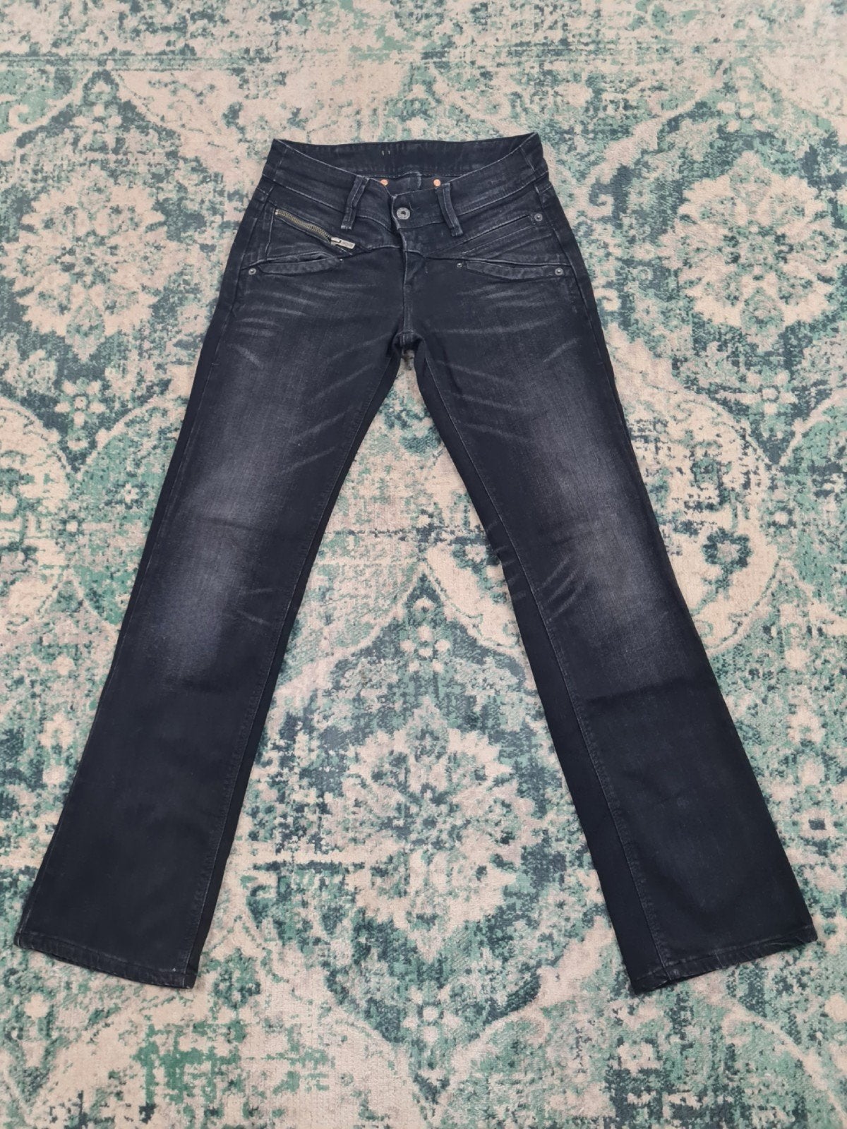 Levi’s straight fit W29 L32 Dames Tulsi2932 Low-rise, Zwart, Ophalen of Verzenden, Zo goed als nieuw, W28 - W29 (confectie 36)