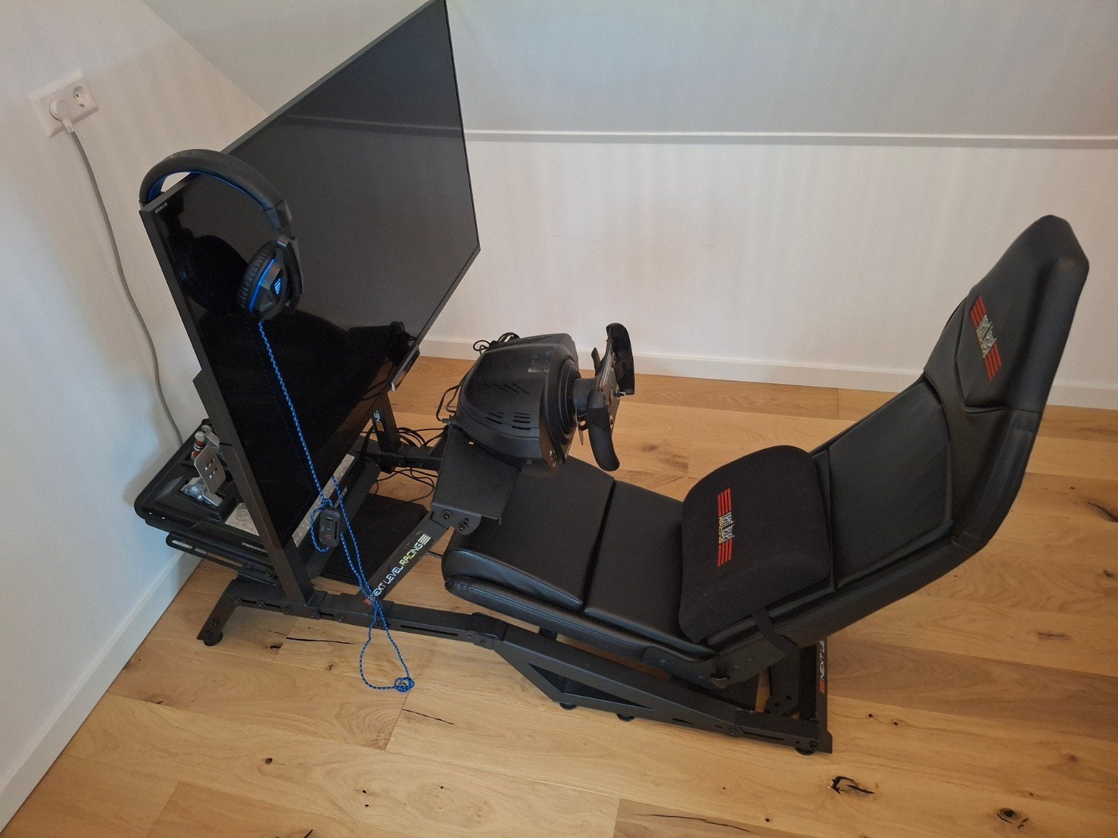 Stevige playseat nextlevel racing f-gt, Spelcomputers en Games, Spelcomputers | Overige Accessoires, Ophalen, Racestuur, Gebruikt