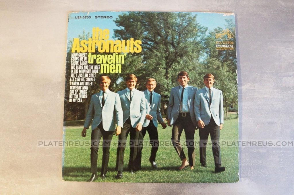 LP The Astronauts – Travelin’ Men 1967 Poprock 2313, LP, Gebruikt, Ophalen of Verzenden, Inclusief binnenhoes