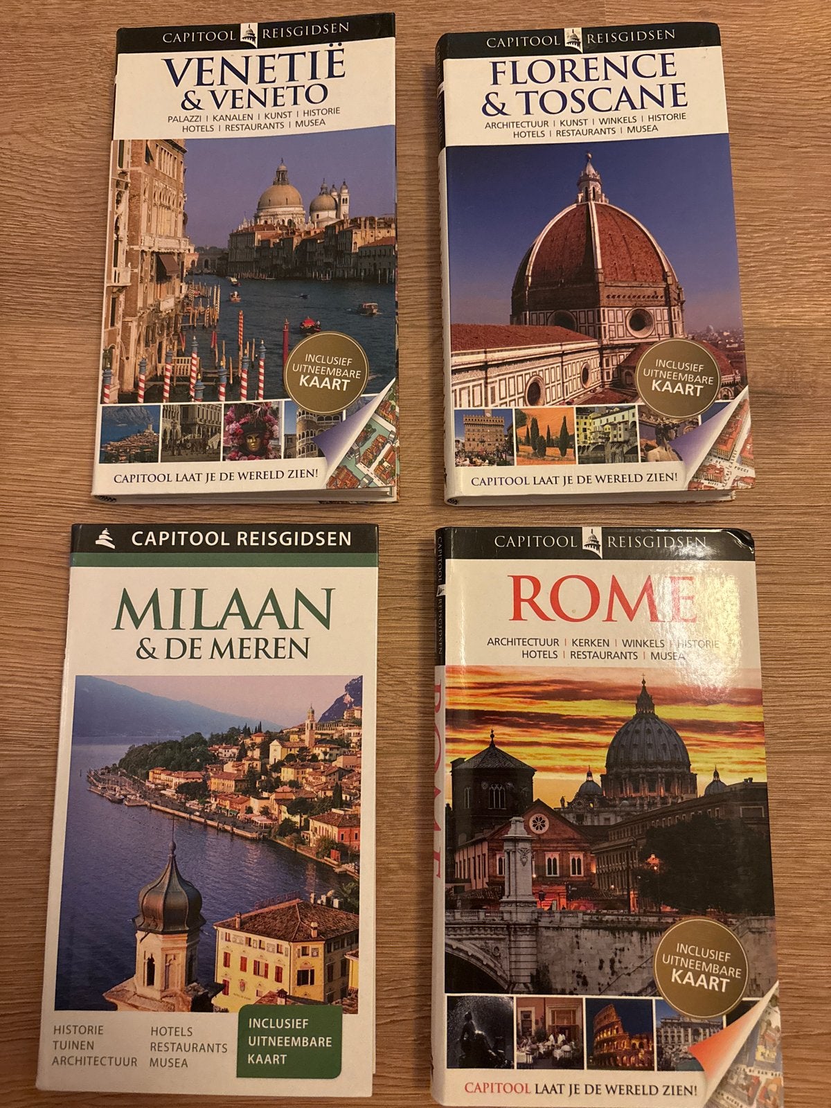 Capitool Reisgidsen: Venetië, Florence, Milaan, Rome, Capitool, Europa, Ophalen of Verzenden, Zo goed als nieuw