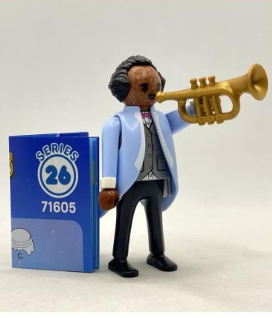 Playmobil Figures 26 Jazz trompetist & trompet, Ophalen of Verzenden, Nieuw