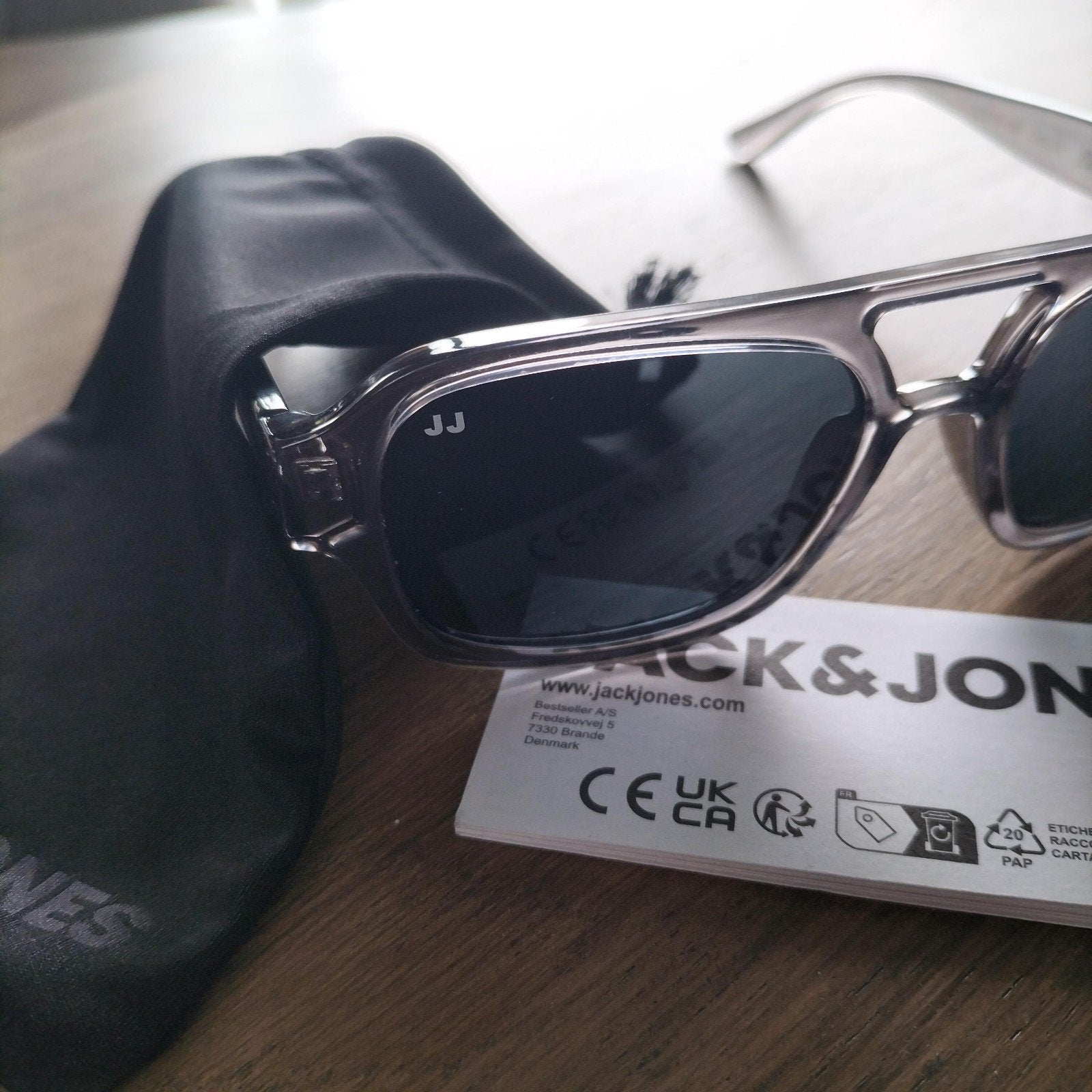 Jack & Jones Zonnebril met Hoesje - Nieuw, Ophalen of Verzenden