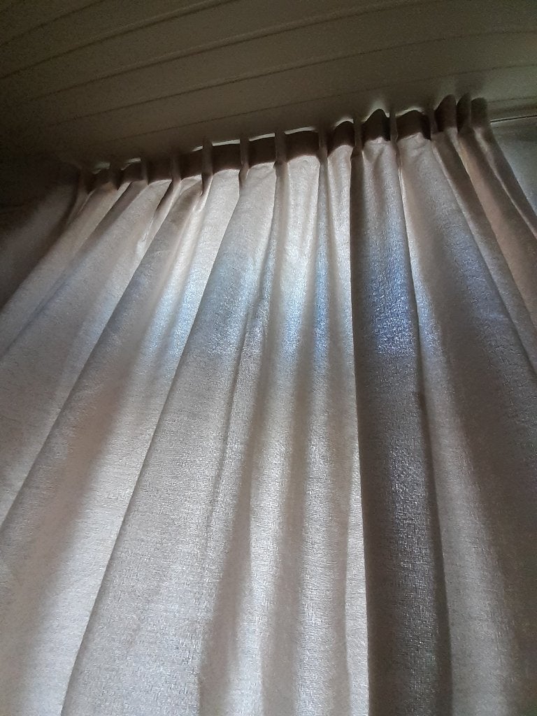overgordijnen, Ophalen, 255 cm, 110 cm, Polyester