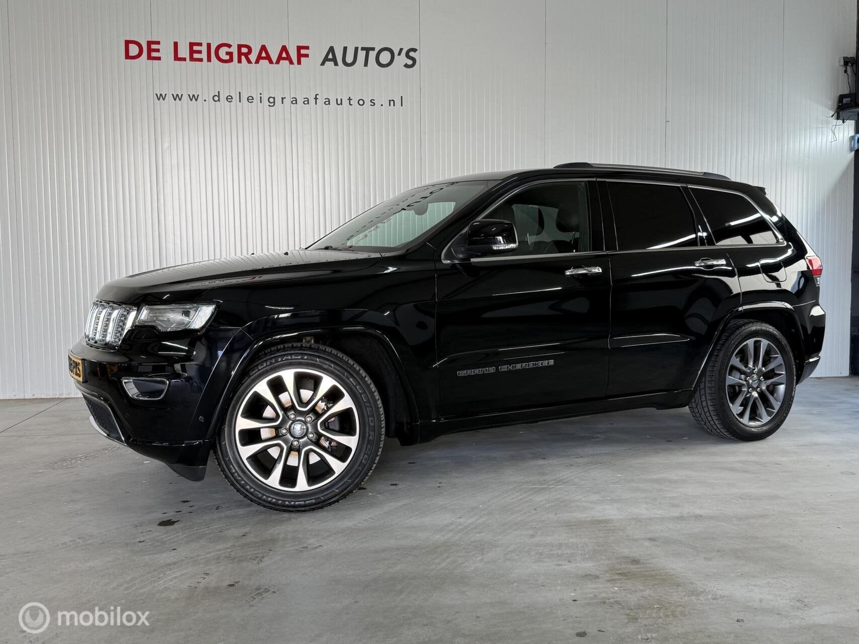 Jeep Grand Cherokee 3.0 CRD Overland grijs kenteken, Auto's, 2307 kg, 3325 kg, Bedrijf, Diesel