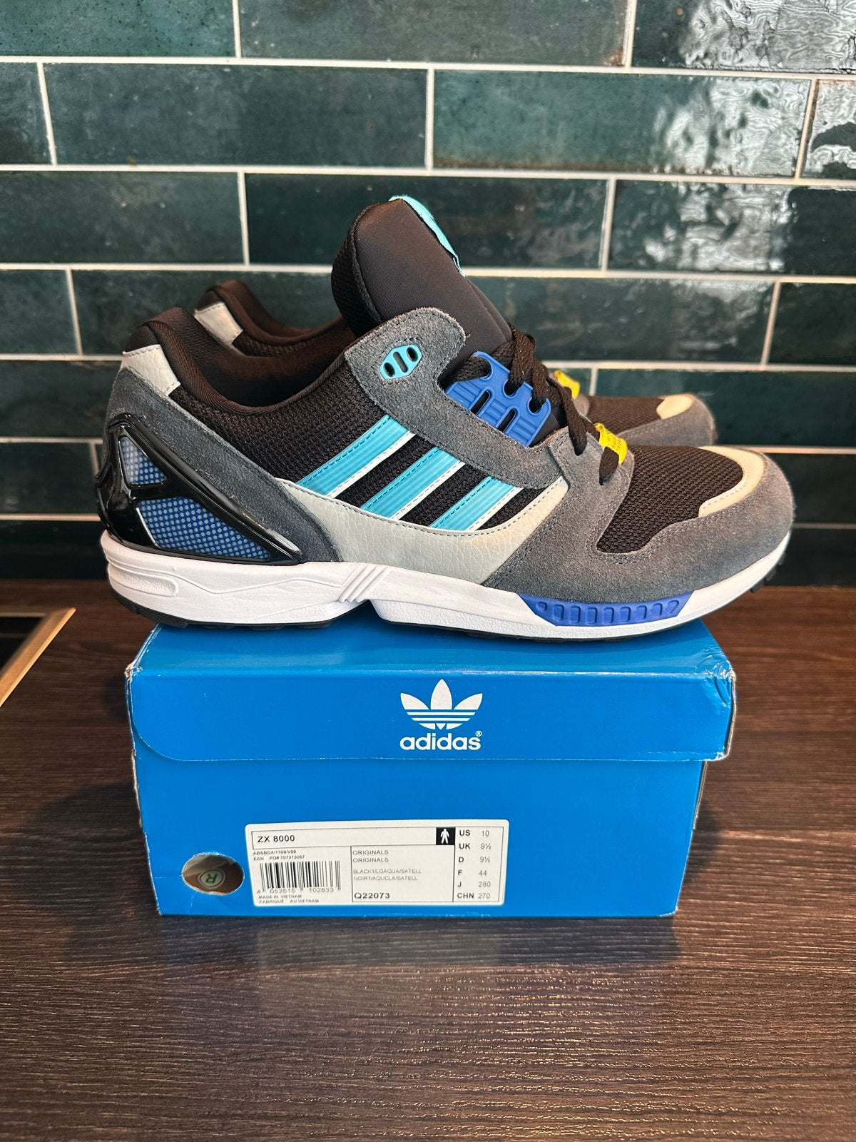 Adidas ZX 8000 Torsion, Kleding | Heren, Schoenen, Ophalen of Verzenden, Nieuw, Zwart, Sneakers of Gympen