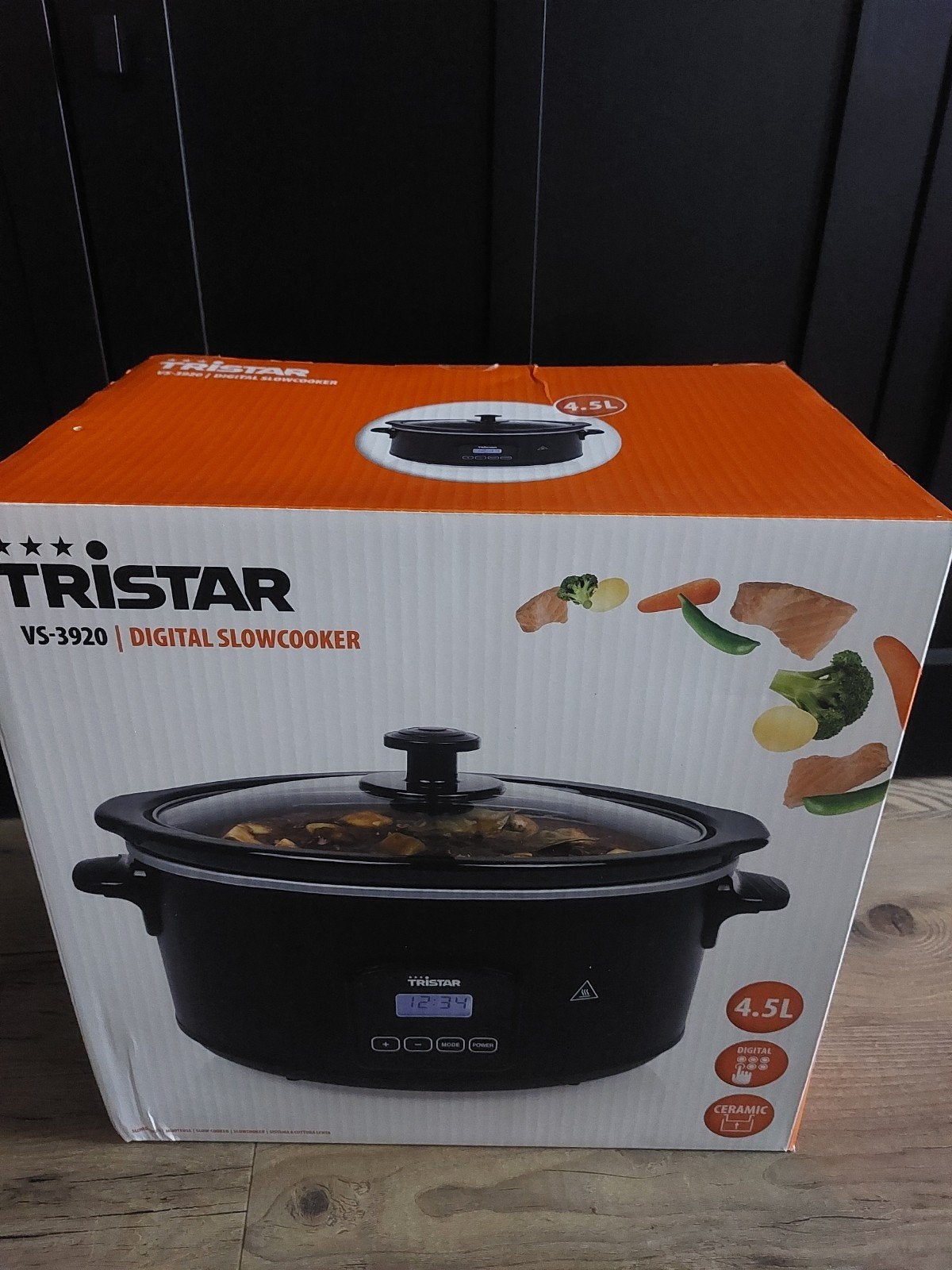 digitale slowcooker, Ophalen, Nieuw
