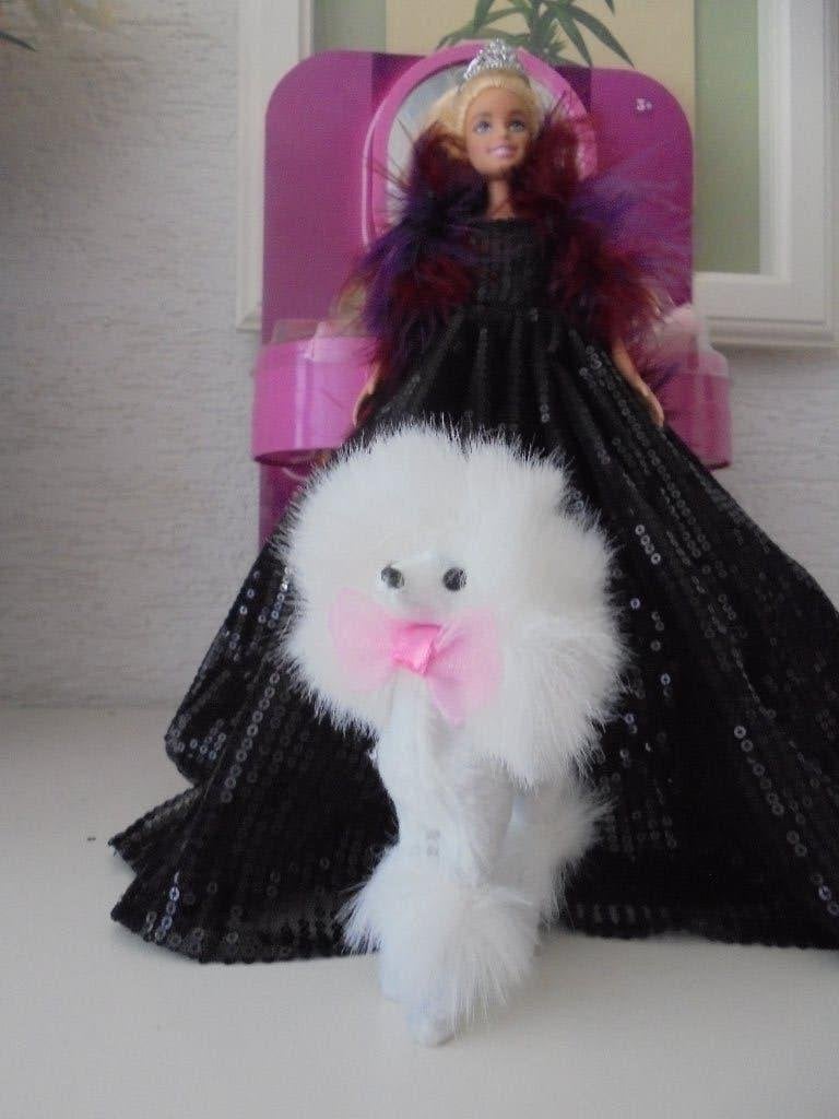 barbie hond wit poedel nieuw, Kinderen en Baby's, Ophalen of Verzenden, Nieuw, Barbie