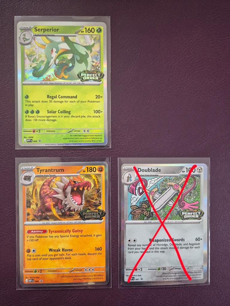Pokémon Perfect Order: Prerelease Promo's, Ophalen of Verzenden, Zo goed als nieuw, Meerdere kaarten, Foil