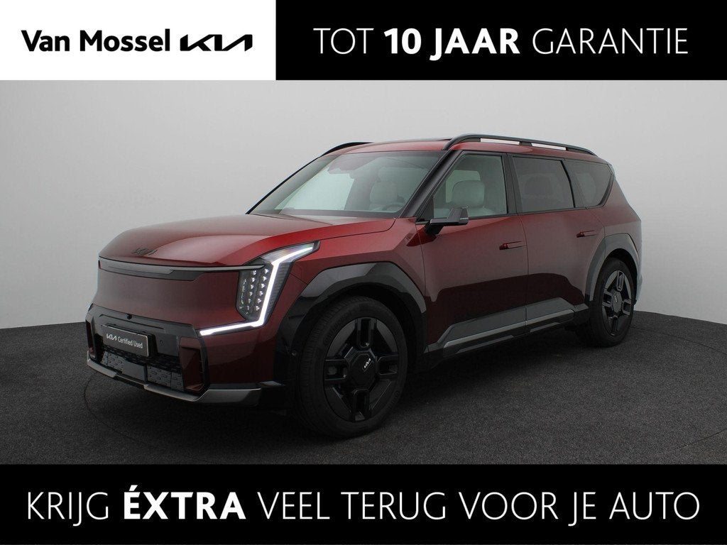 Kia EV9 GT-Line AWD 99.8 kWh | Digital Side Mirrors | Naviga, Auto's, Kia, Bedrijf, Te koop, EV9, 360° camera, 4x4, ABS, Achteruitrijcamera