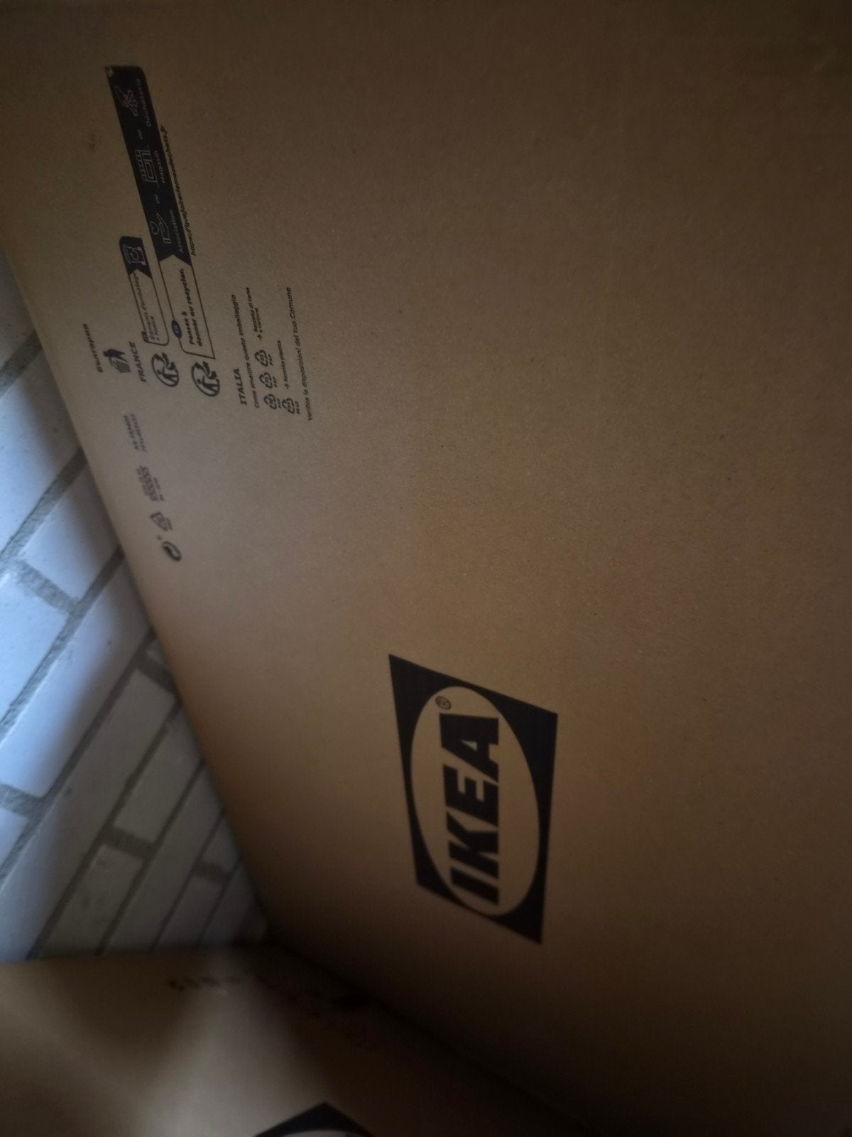 2x IKEA NORBERG Bureau - Wit, Nieuw in Verpakking, Huis en Inrichting, Ophalen, Nieuw, IKEA, Wit