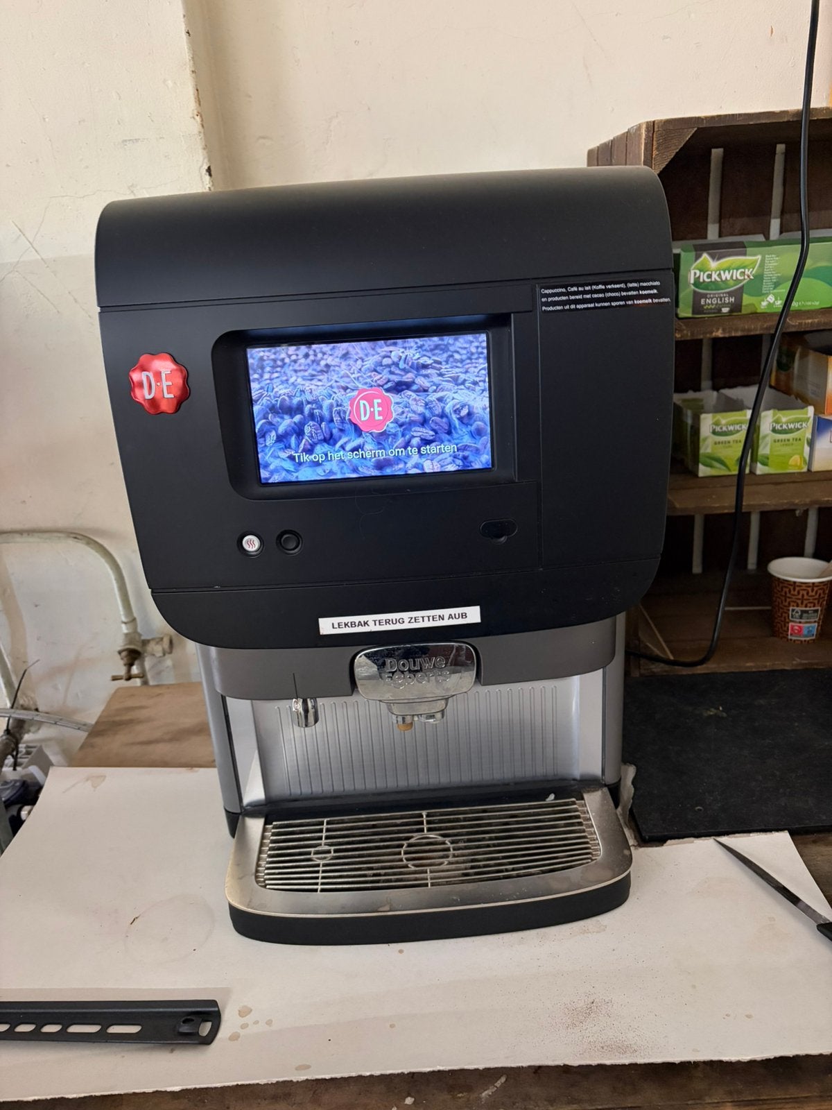 2 jaar oude koffiezetapparaat douwe egberts