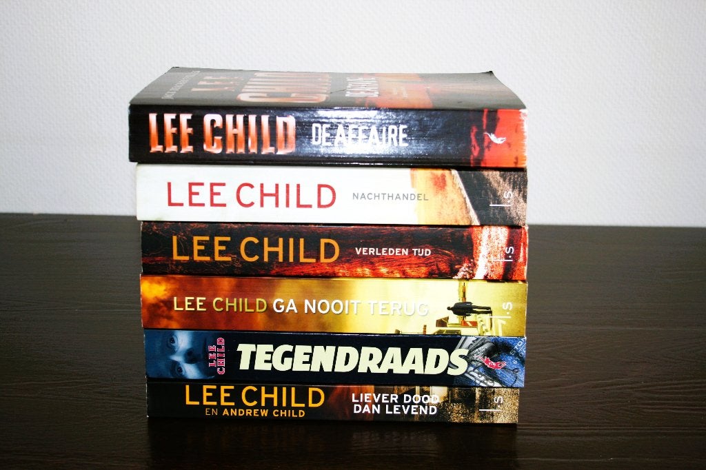 Lee Child Boeken - Los te koop, Boeken, Overige Boeken, Ophalen of Verzenden, Zo goed als nieuw, Lee Child