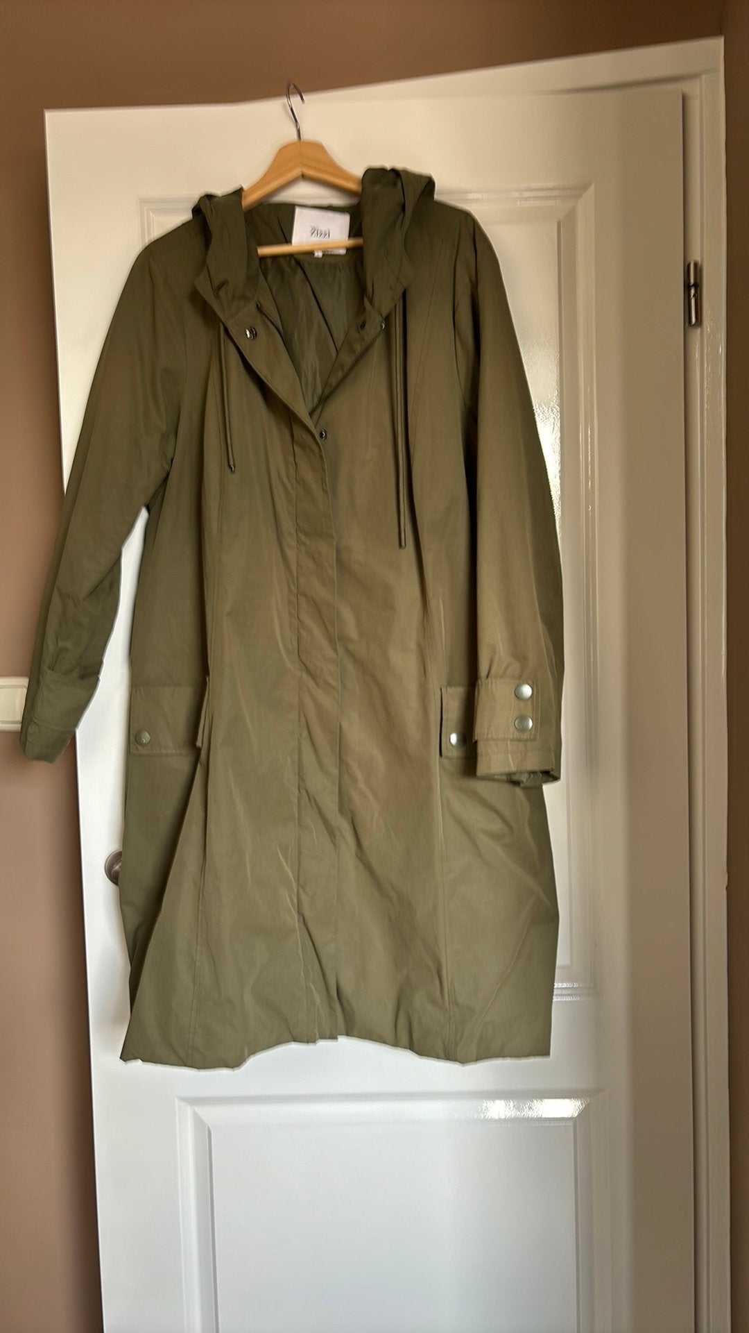 Damesjas Zizzi maat L, Kleding | Dames, Grote Maten, Ophalen of Verzenden, Zo goed als nieuw, Groen, Jas of Mantel