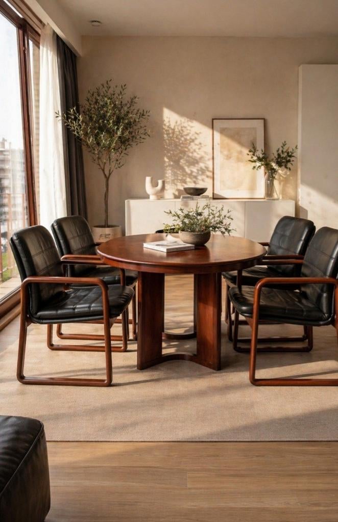 Prachtige vintage stoelen van Rosenthal Hombre set van 4, Huis en Inrichting, Ophalen, Zo goed als nieuw