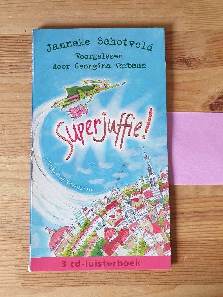Luisterboek - Janneke Schotveld - Superjuffie!, Boeken, Ophalen of Verzenden, Cd, Kind