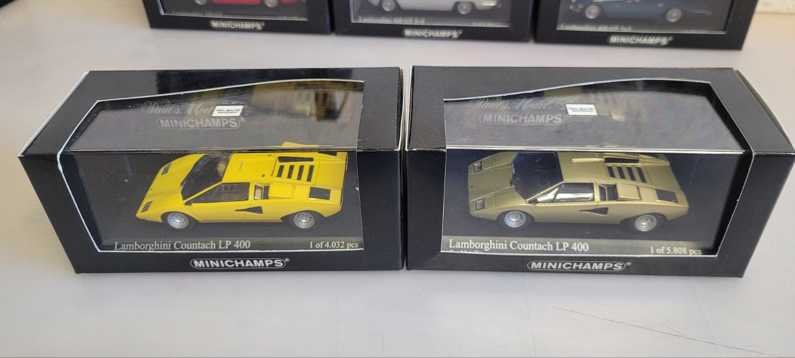 Minichamps Lamborghini Countach LP400, Hobby en Vrije tijd, Ophalen of Verzenden, Nieuw, Auto, MiniChamps