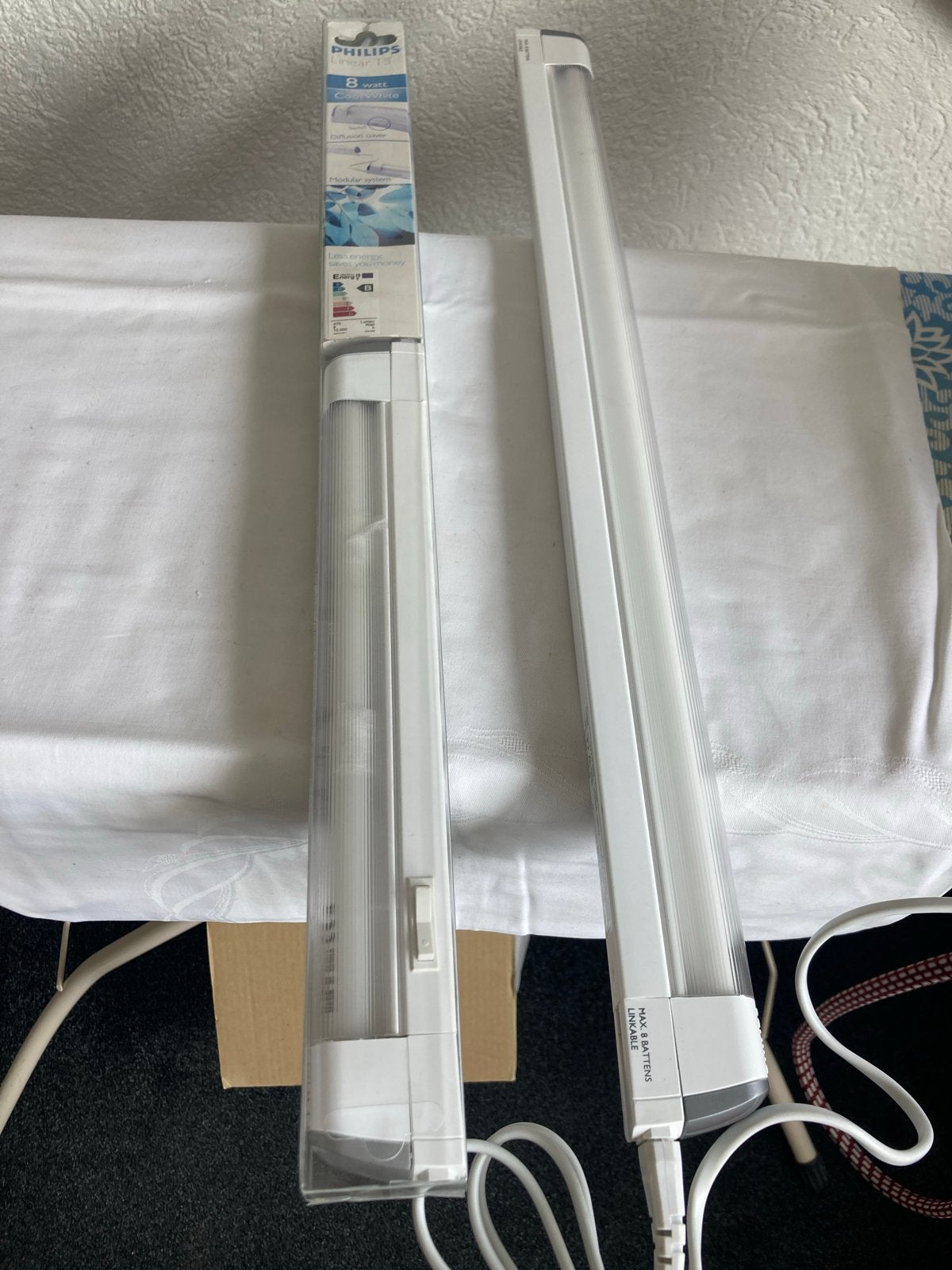Philips Linear T5 TL-lampen (8W en 14W) - Nieuwstaat, Wit, Kunststof, G13 (TL), Philips