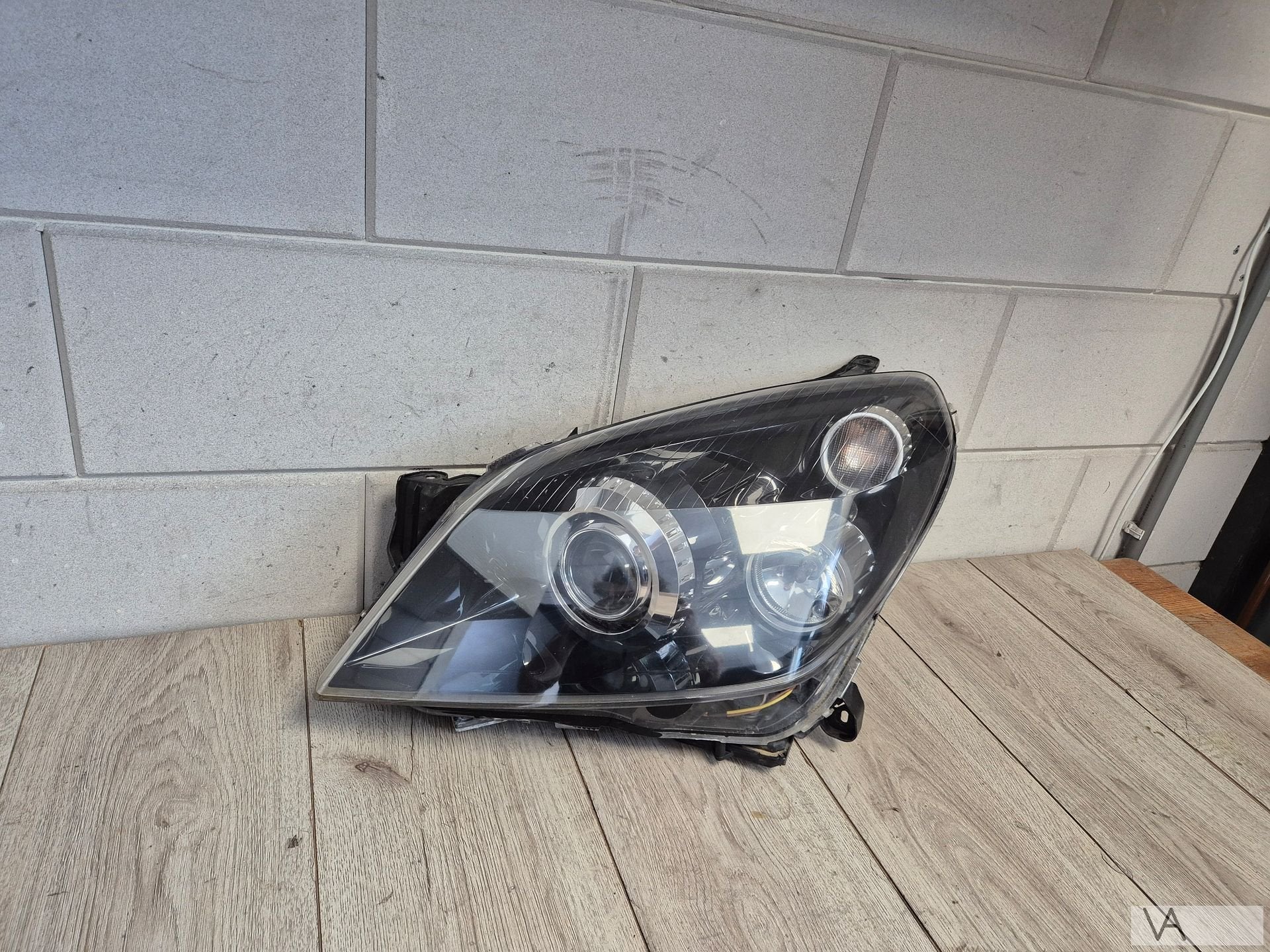 Koplamp links XENON + bocht afl Opel Astra H 2004 - 2010, Auto-onderdelen, Verlichting, Gebruikt, -, -, Opel