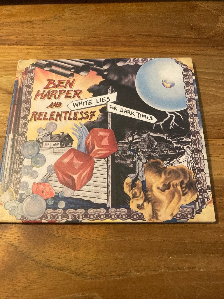 Ben Harper and Relentless7 - White lies for dark times (Blue, Cd's en Dvd's, Verzenden, Zo goed als nieuw, Blues Rock, Album