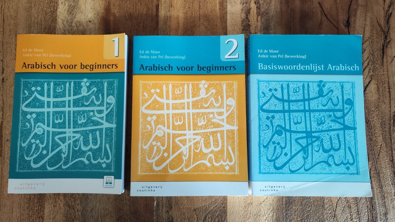 Arabisch lesboeken + basiswoordenlijst (2 delen), Gelezen, Ophalen of Verzenden, Ed de Moor, Ankie van Pel, Alpha