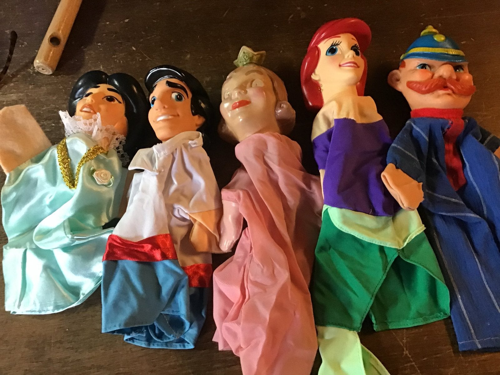 Grote collectie handpoppen, Disney en meer, Ophalen of Verzenden, Gebruikt, Overige typen