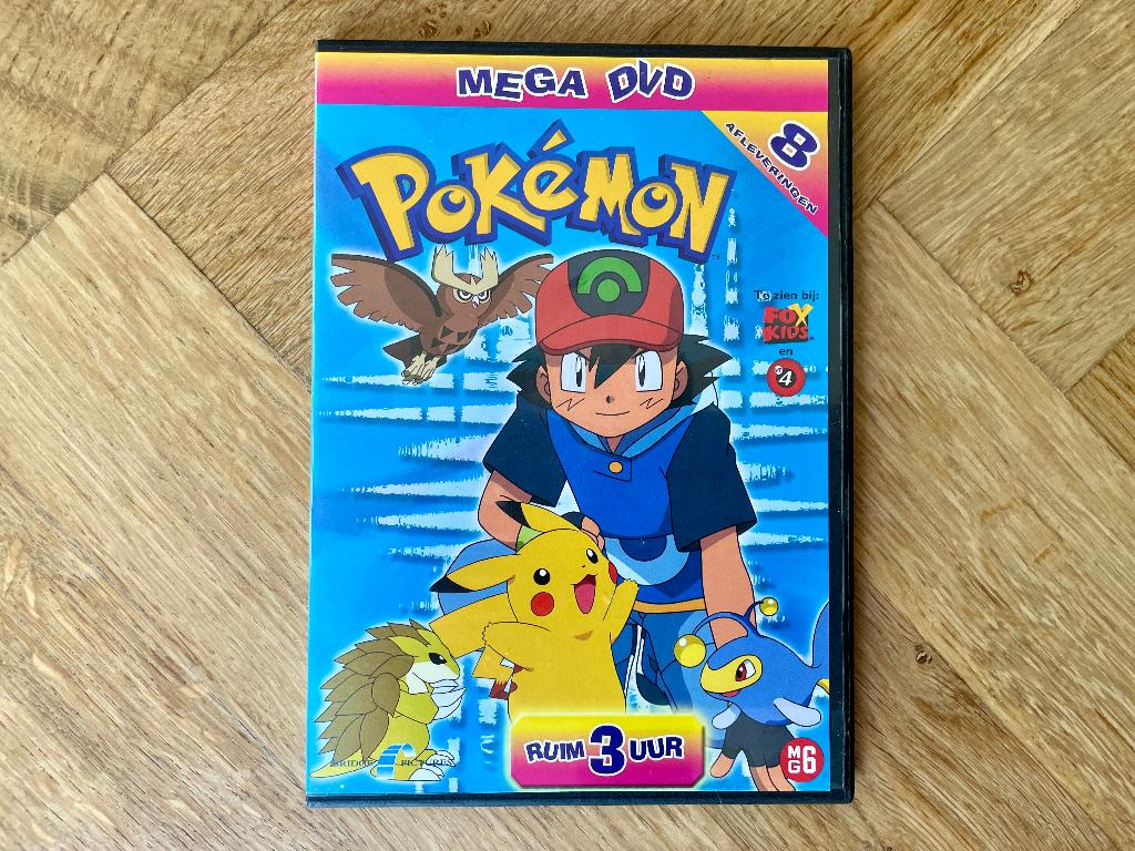 Pokémon Mega DVD deel 2 (krasvrij, met NL), Cd's en Dvd's, Dvd's | Tekenfilms en Animatie, Tekenfilm, Anime (Japans), Ophalen of Verzenden
