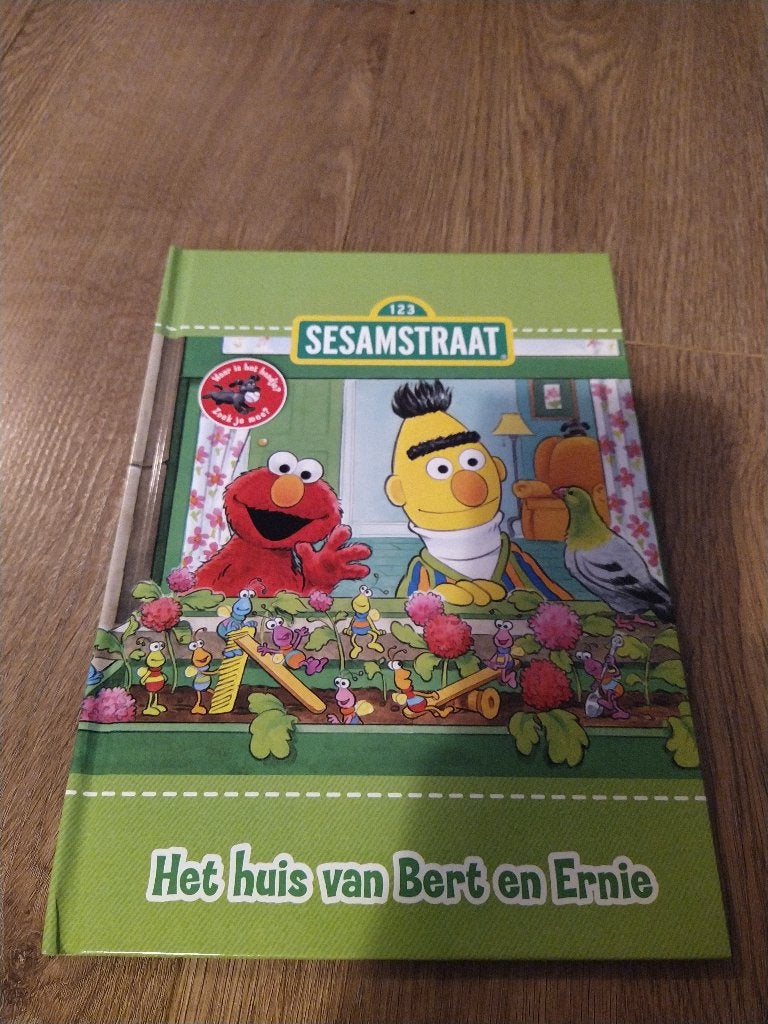 Sesamstraat - Het huis van Bert en Ernie - ZGAN, Ophalen of Verzenden, Zo goed als nieuw, Fictie algemeen