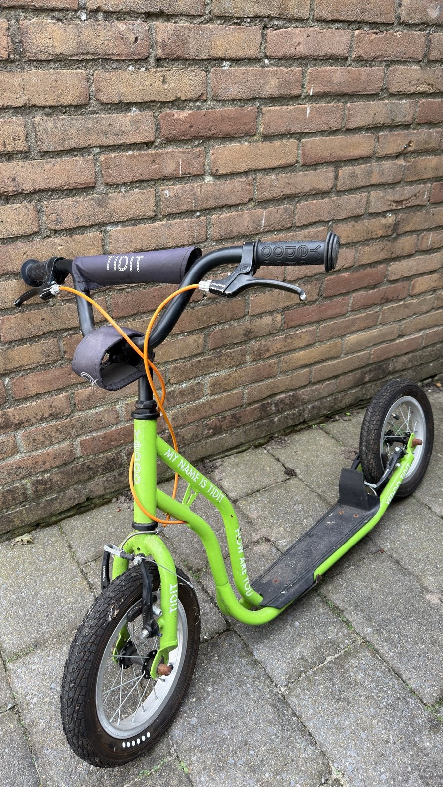Yedoo Tidit step - Groen - Zo goed als nieuw, Ophalen, Zo goed als nieuw, Gewone step