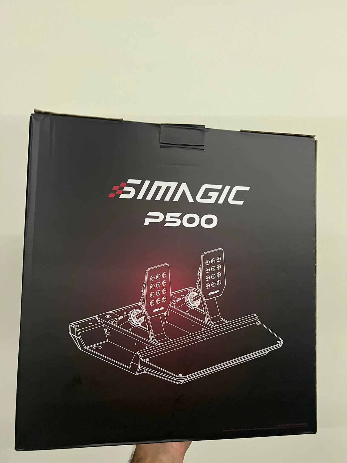 Simagic P500 pedals , NIEUW, Ophalen of Verzenden, Zo goed als nieuw